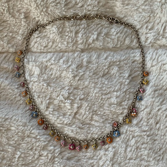 Brighton Adjustable Flower Necklace. EUC - Picture 3 of 11